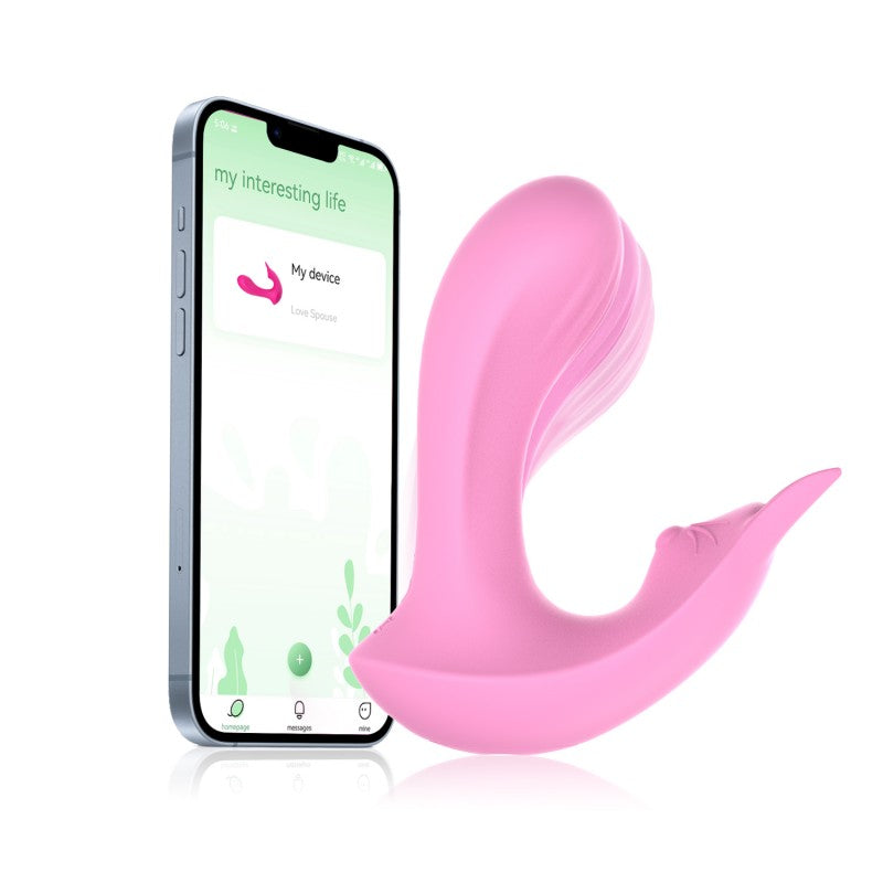 Vibrating Panties With Remote Pink Dual Motor
