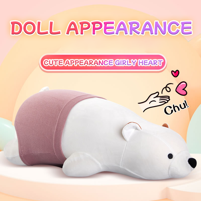 Stuffed Animal Sex Doll Bear with Dildo Machine Infinity Pillow