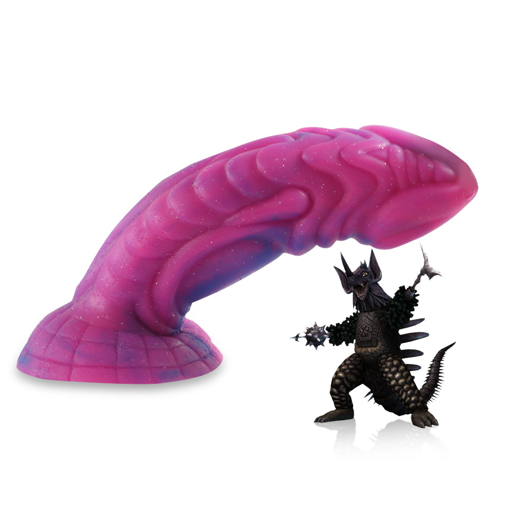 8 Inch Pink Fantasy Godzilla Monster Dildo