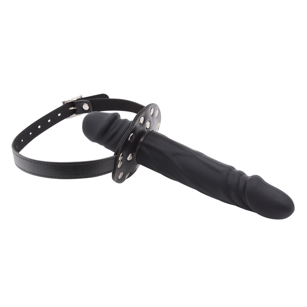 Bondage Custom Double Head BDSM Dildo Gag
