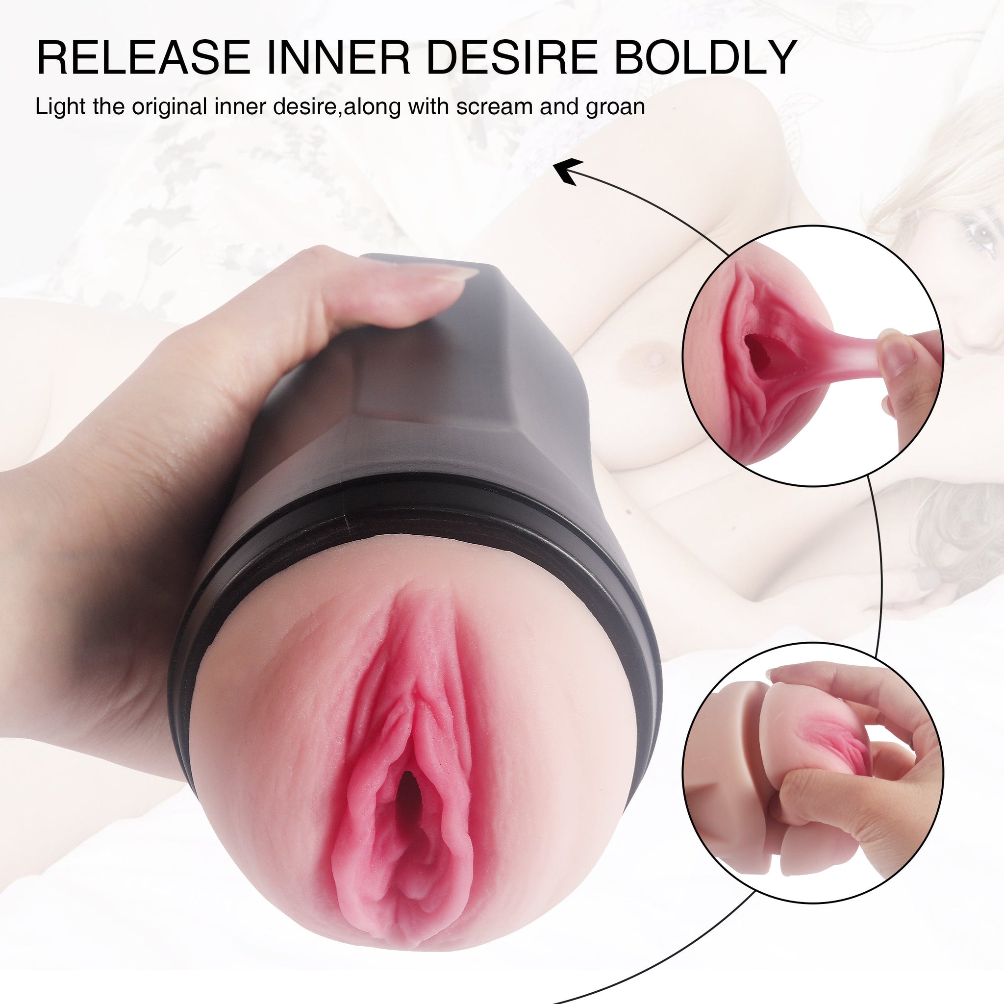 Rotating Love Tunnel Male Masturbator