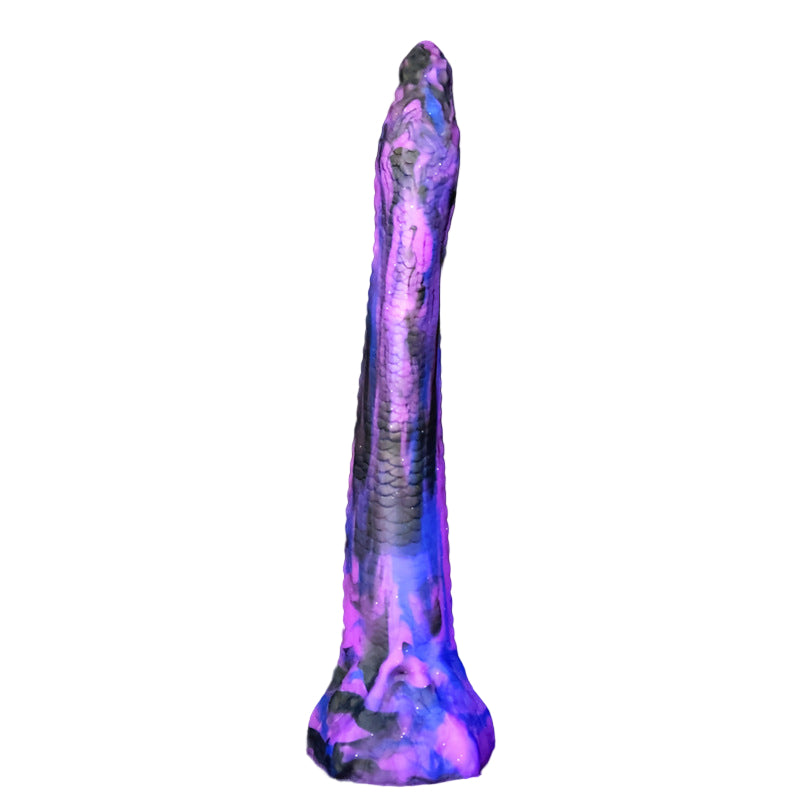 10 Inch Purple Slim Snake Tentacle Dildo