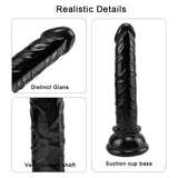 画像をギャラリー ビューアにロード 6 inch Small black slim dildo