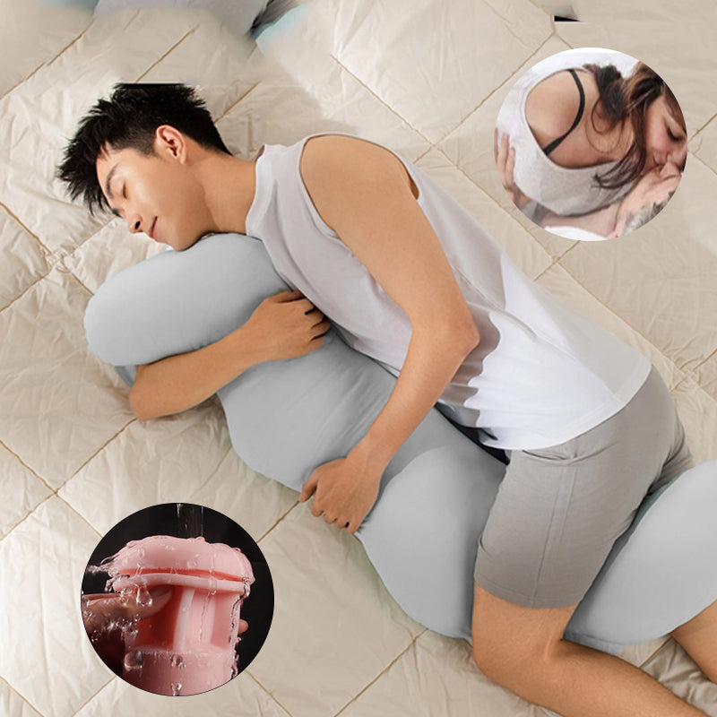 Pillow Hidden Men Masturbation Sex Toy