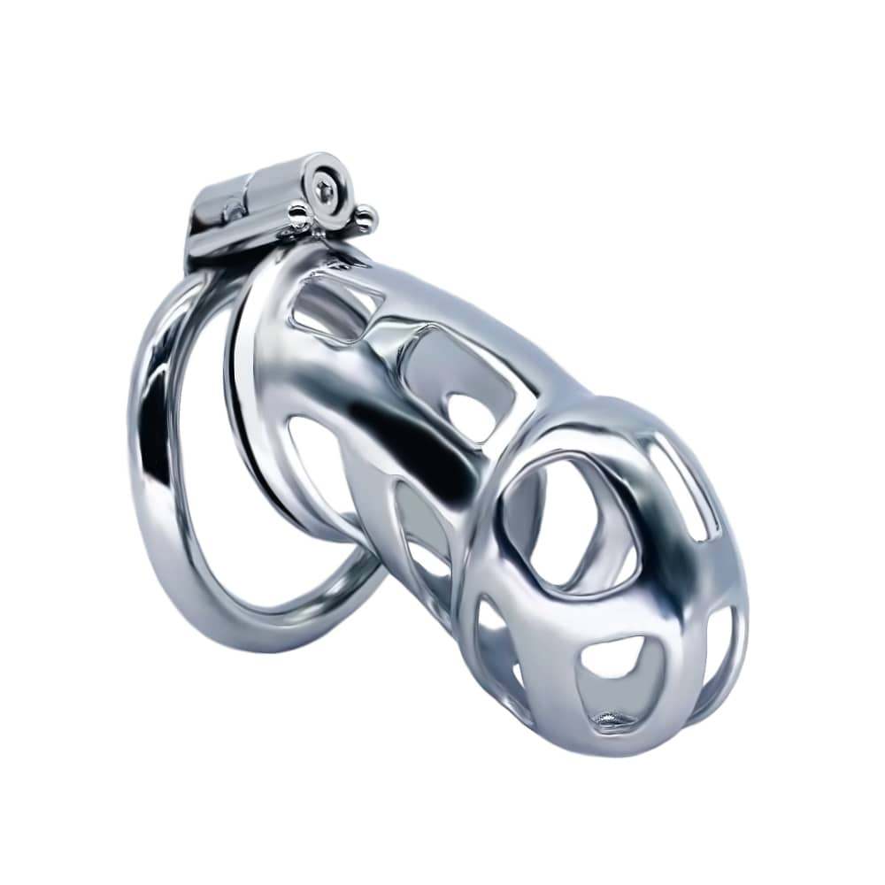 stainless steel Cobra Male chastity cage