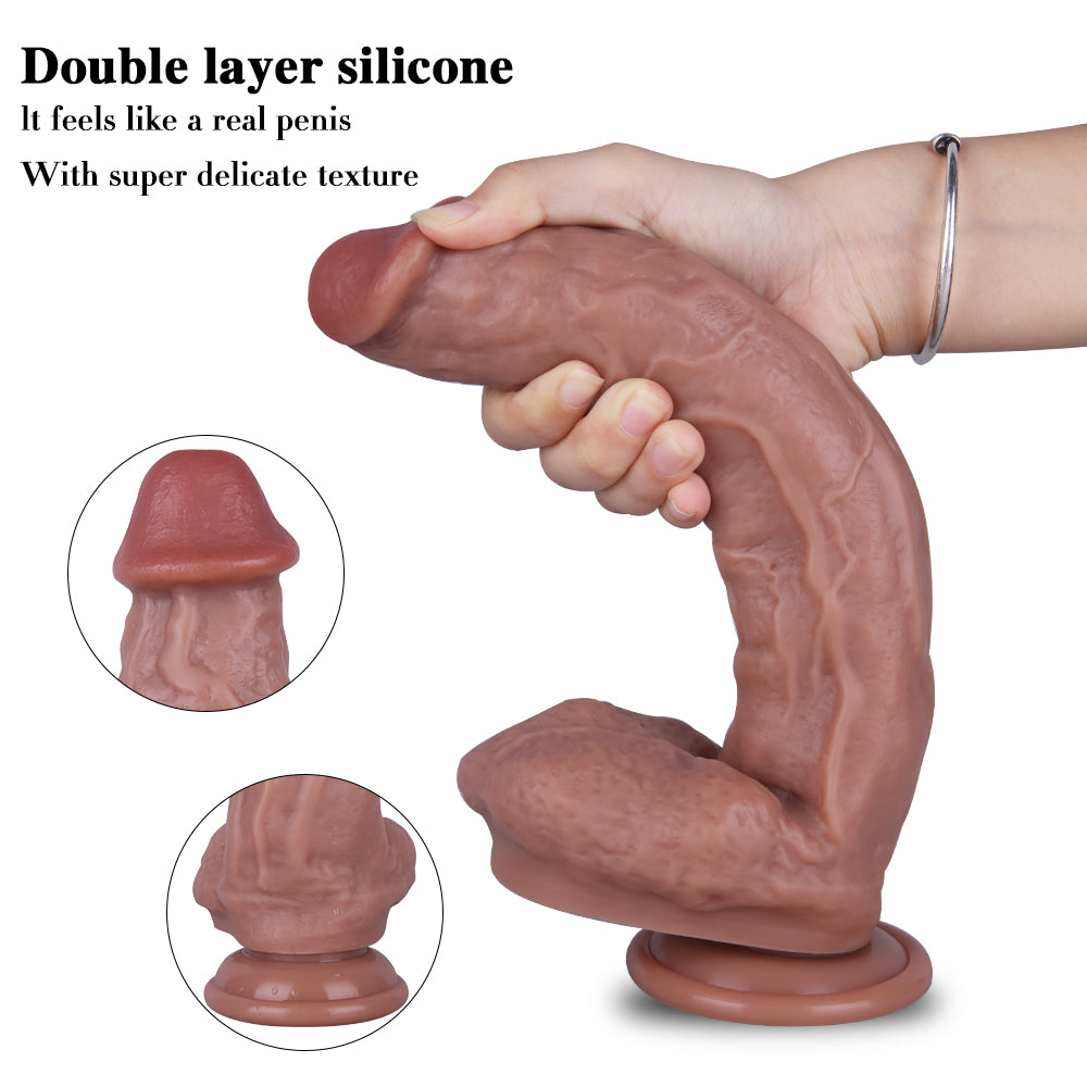 10 Inch Thick Large Silicone Dildo