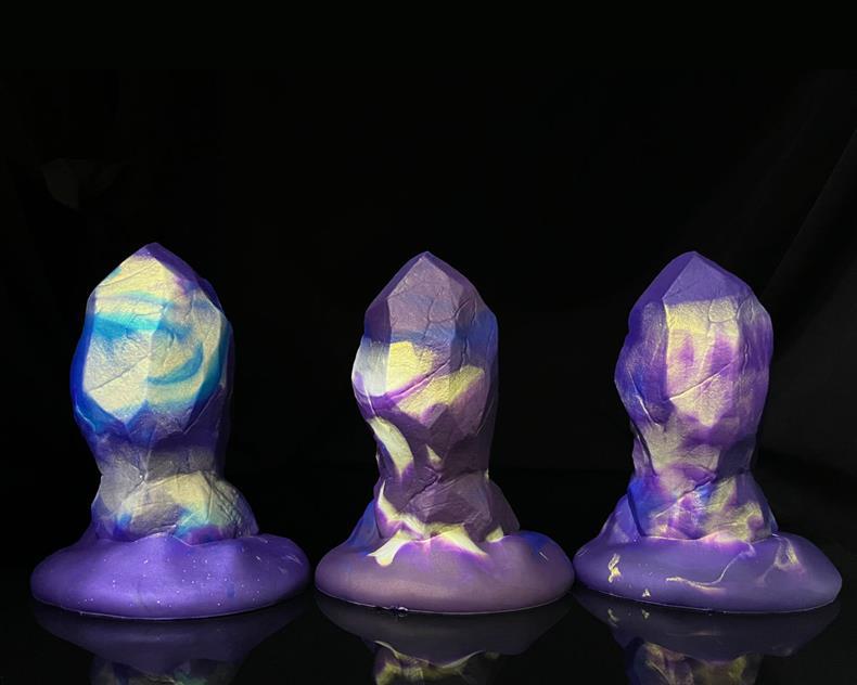 Thick Meteorite Silicone Huge Butt Plug