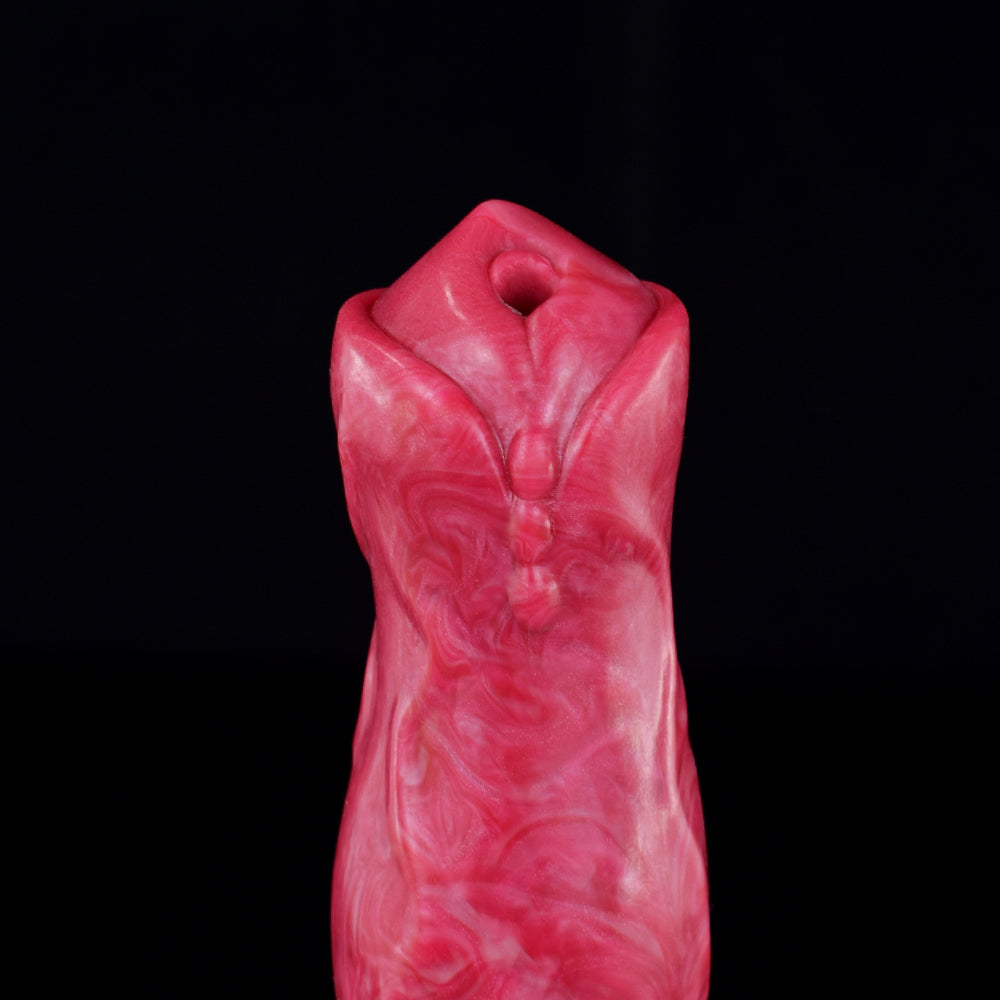 Red 8 Inch Fantasy Horse Squirting Dildo