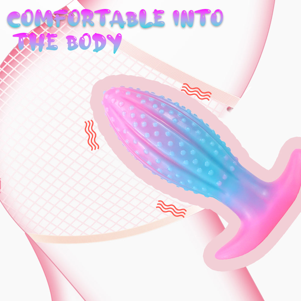 Glow In The Night Prickly Cactus Big Butt Plug—Multiple sizes