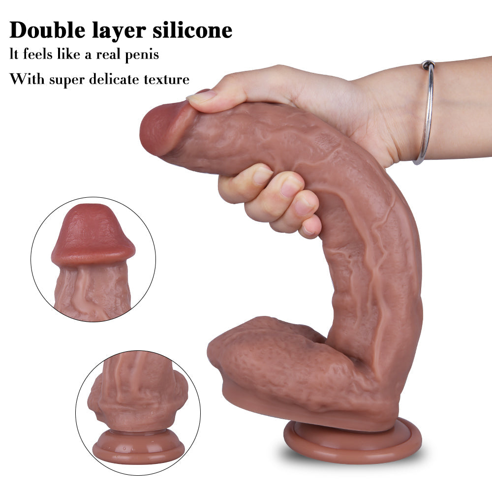 10 Inch Thick Silicone Large Dildo