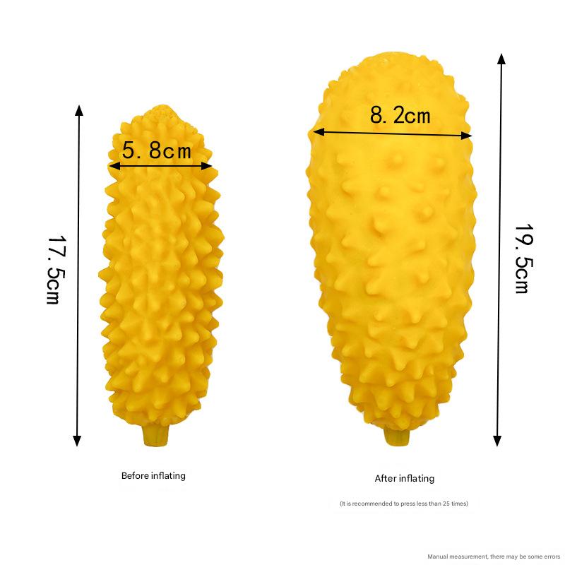 Durian Inflatable Anal Plug Pump Large Fruit Dildo