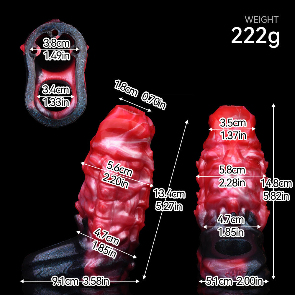 APP Opening Monster Spike Penis Sleeve