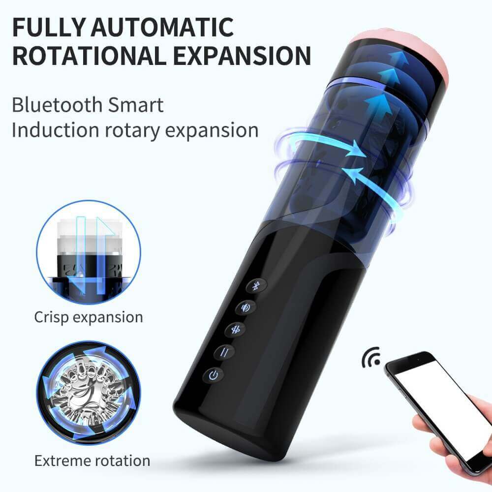 Machine de fellation masculine Masturbateur Bluetooth automatique