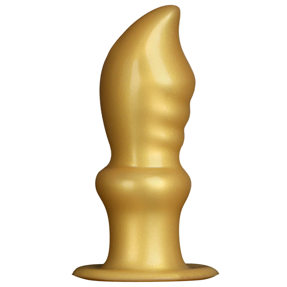 10 Inch Golden Broadsword Huge Butt Plug
