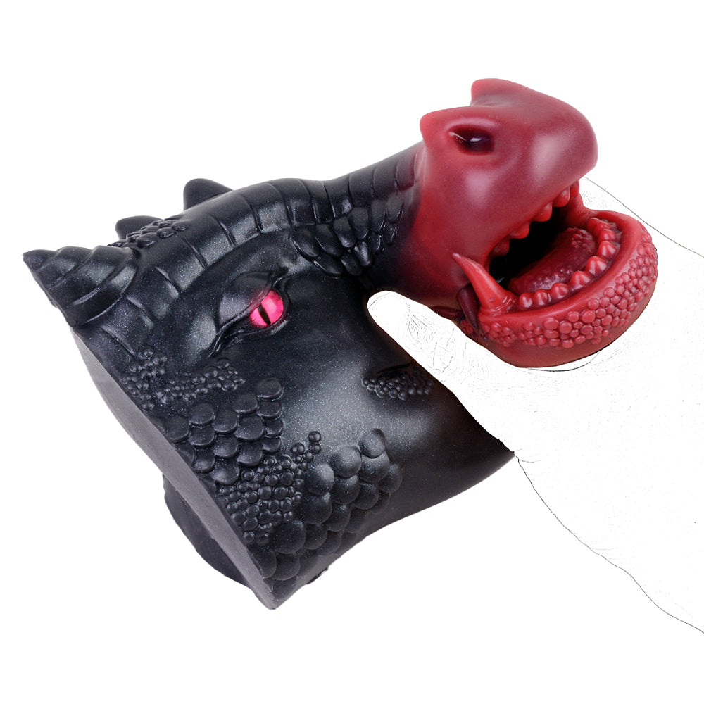 Black Dragon Head Weird Blowjob Masturbation Cup