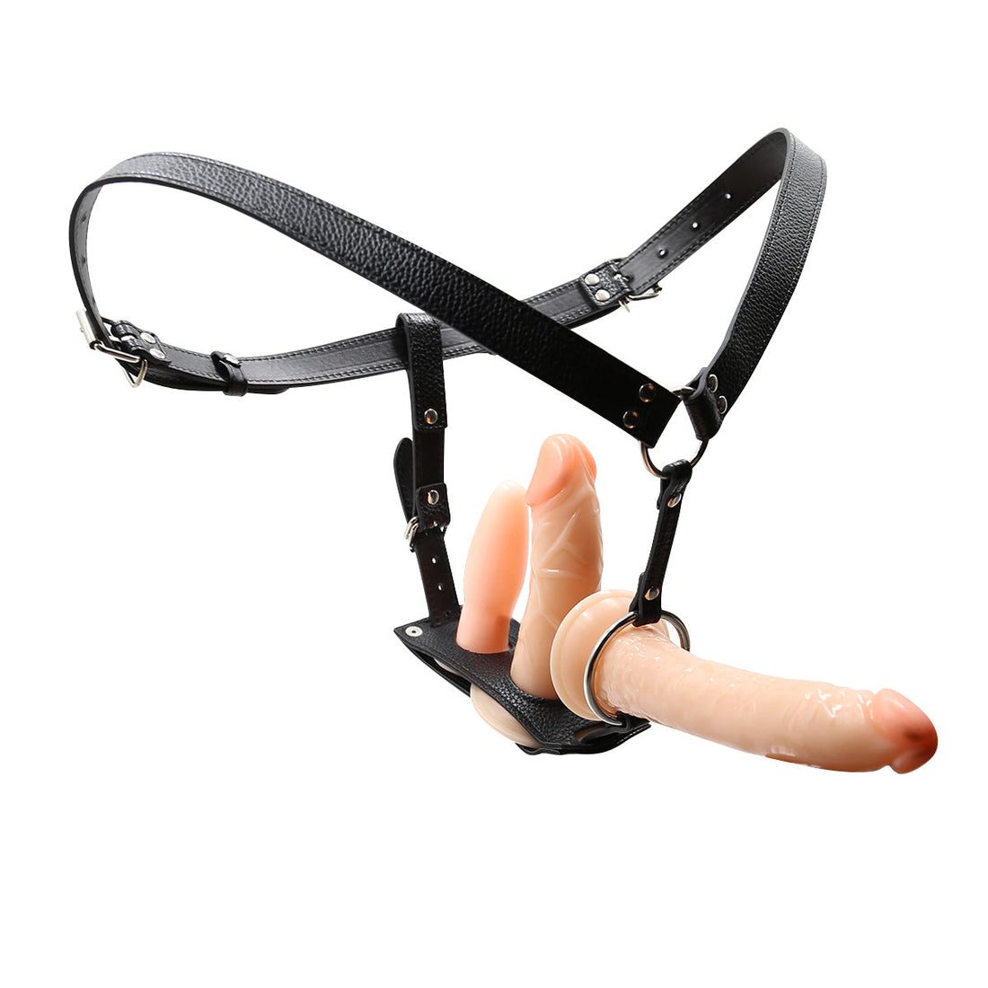 Butt Plug Harness Adjustable Strap On Set