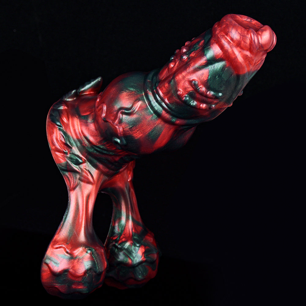 7 Inch Knot Monster Silicone Dog Dildo