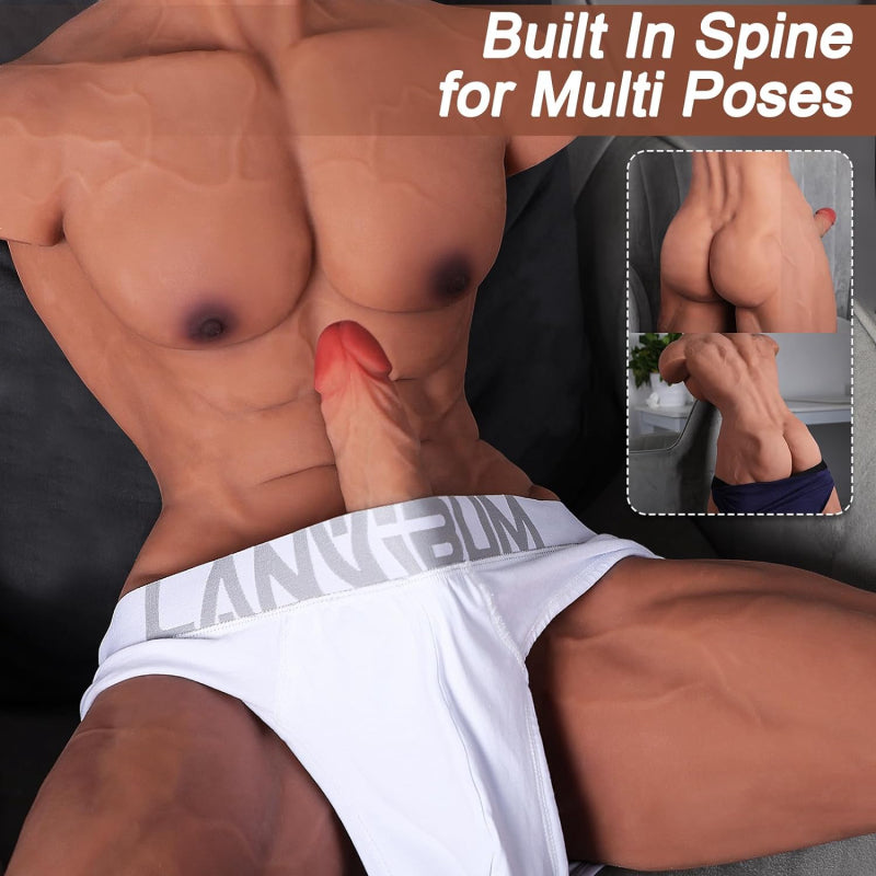 8.5 inch Peni Strong Male Sex Torso Dildo