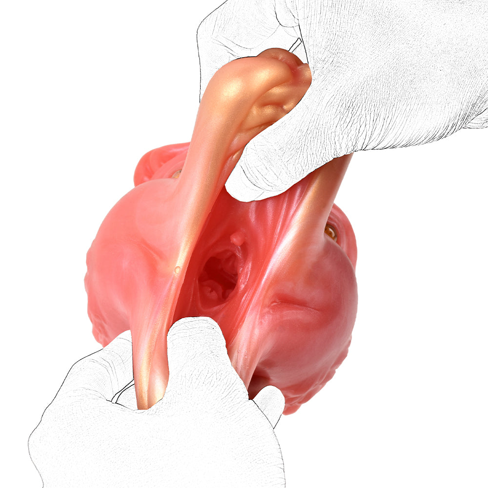 Weird Nine Tailed Fox Blowjob Masturbation Fleshlight