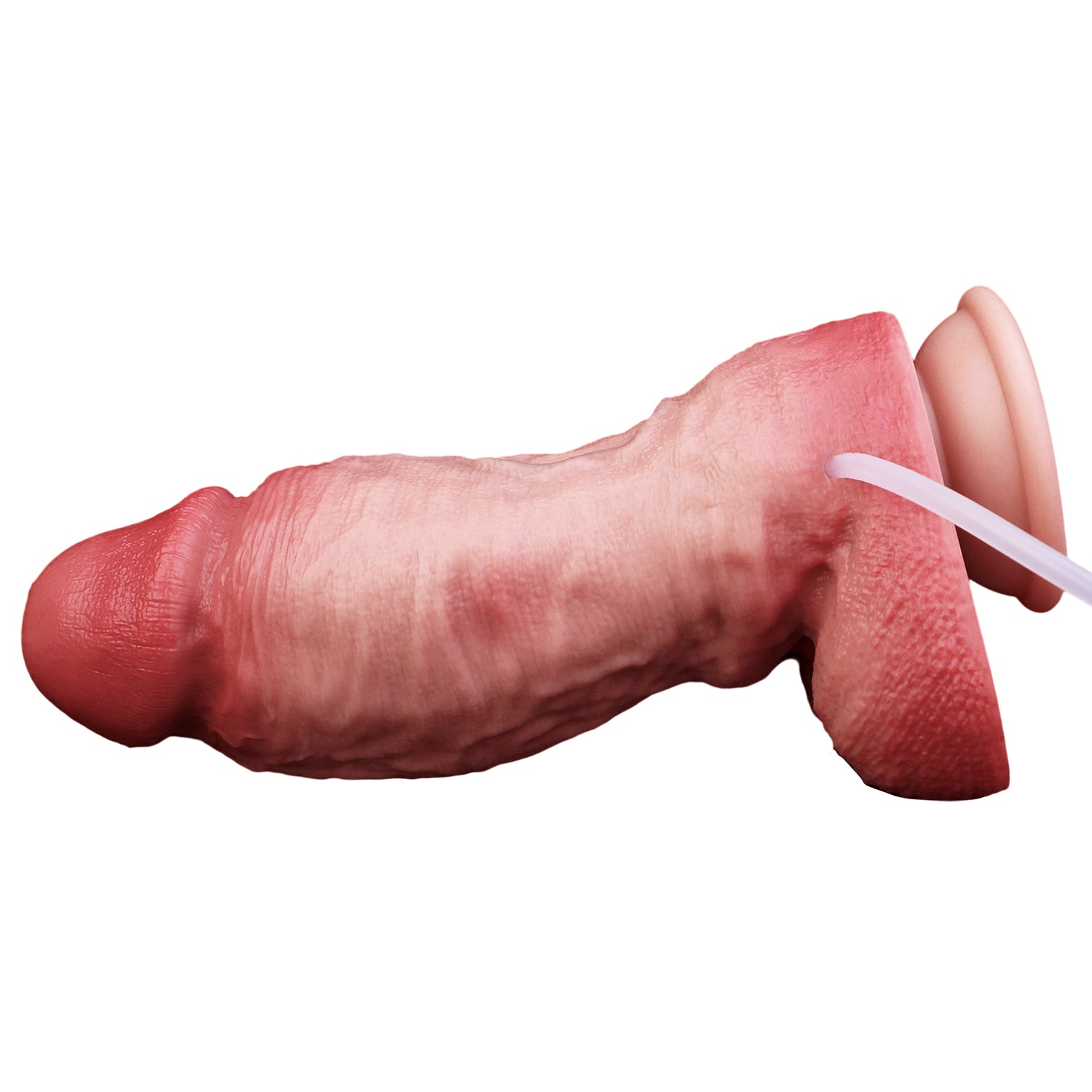 8 Inch Thick Dual Density Realistic Squirting Dildo