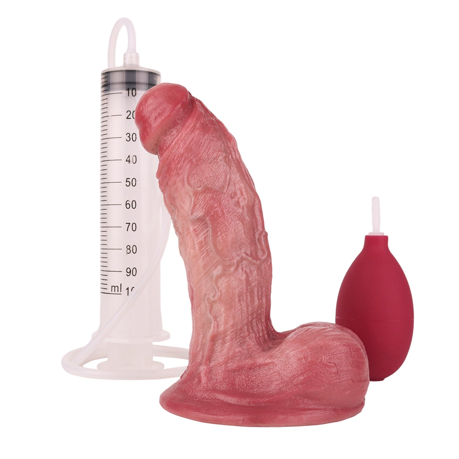 6 Inch Beginner Dual Density Squirting Dildo