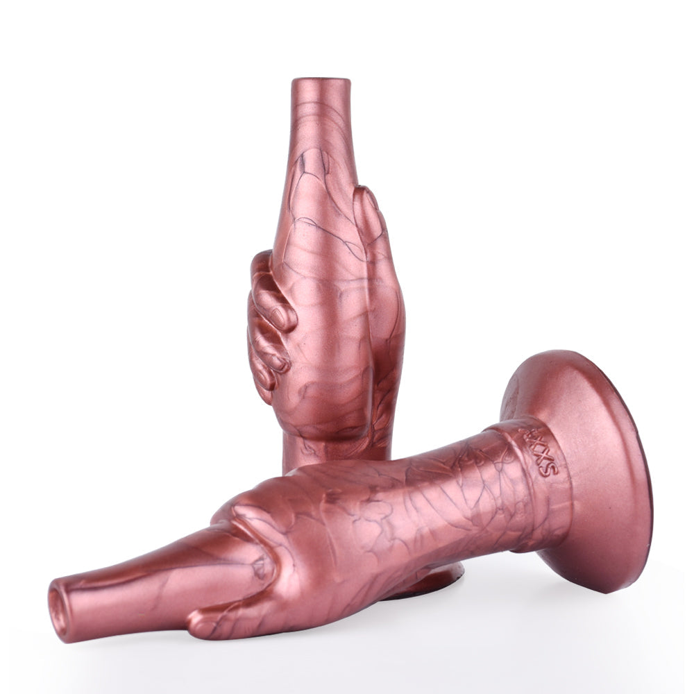 6 Inch Silicone Cup Hand Butt Plug