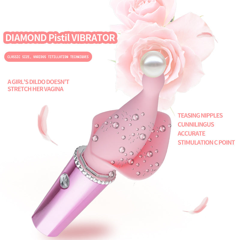 Diamond Flower Core Shaker G spot Vibrator