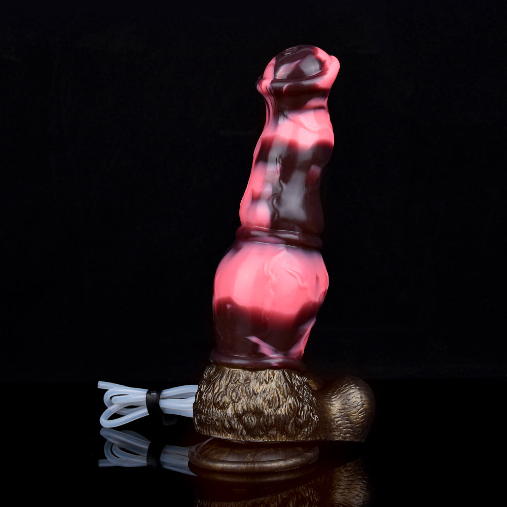 10 Inch Knot Fantasy Silicone Horse Squirting Dildo