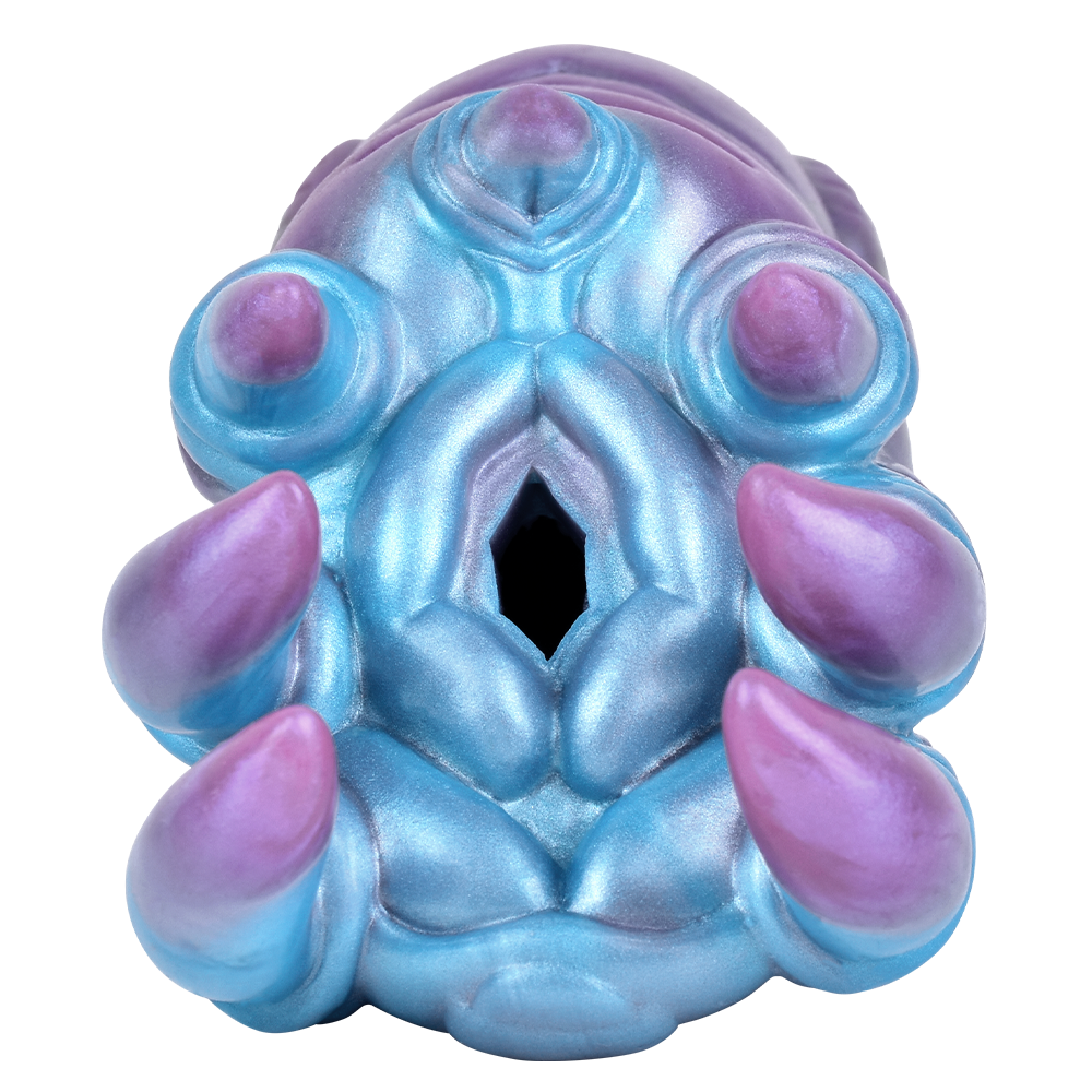 Blue Monster Claw Silicone Pussy Pocket