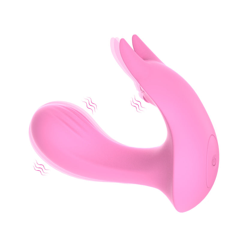 Vibrating Panties With Remote Pink Dual Motor