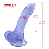 Charger l&#39;image dans la galerie, Blue curved dildo