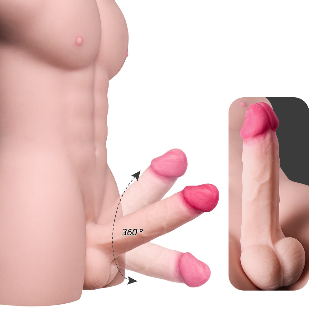 Muscular Male Sex Doll Torso Dildo