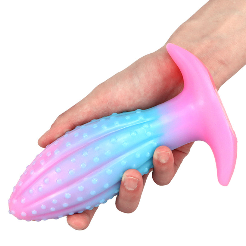 Glow In The Night Prickly Cactus Big Butt Plug—Multiple sizes