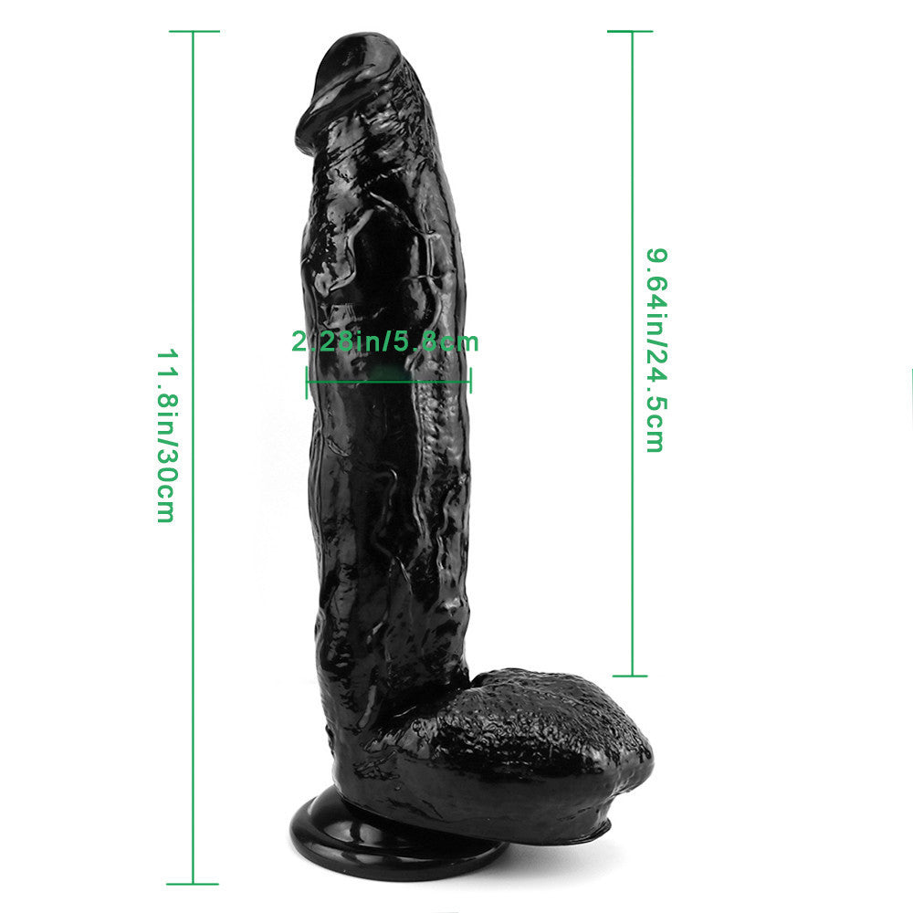 XXL dildo bbc Big thick black