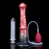 Charger l&#39;image dans la galerie, Pink Horse Ejaculation Liquid Silicone  Fantasy Dildo