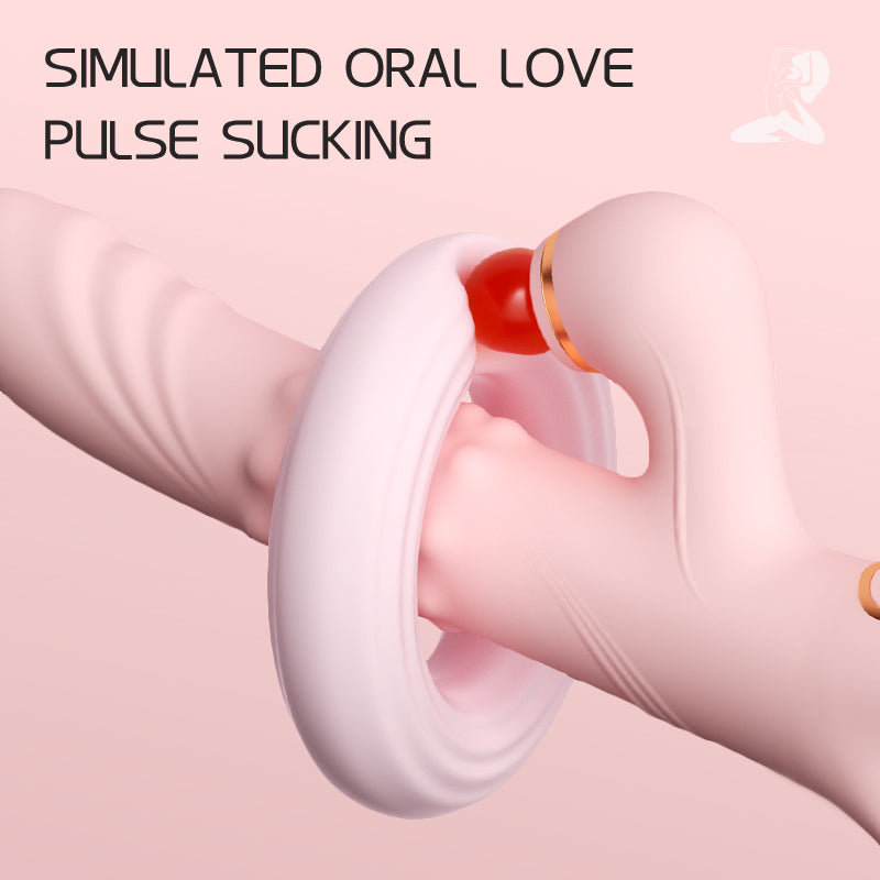 Three Ring Bead G Spot Rabbit Vibrator