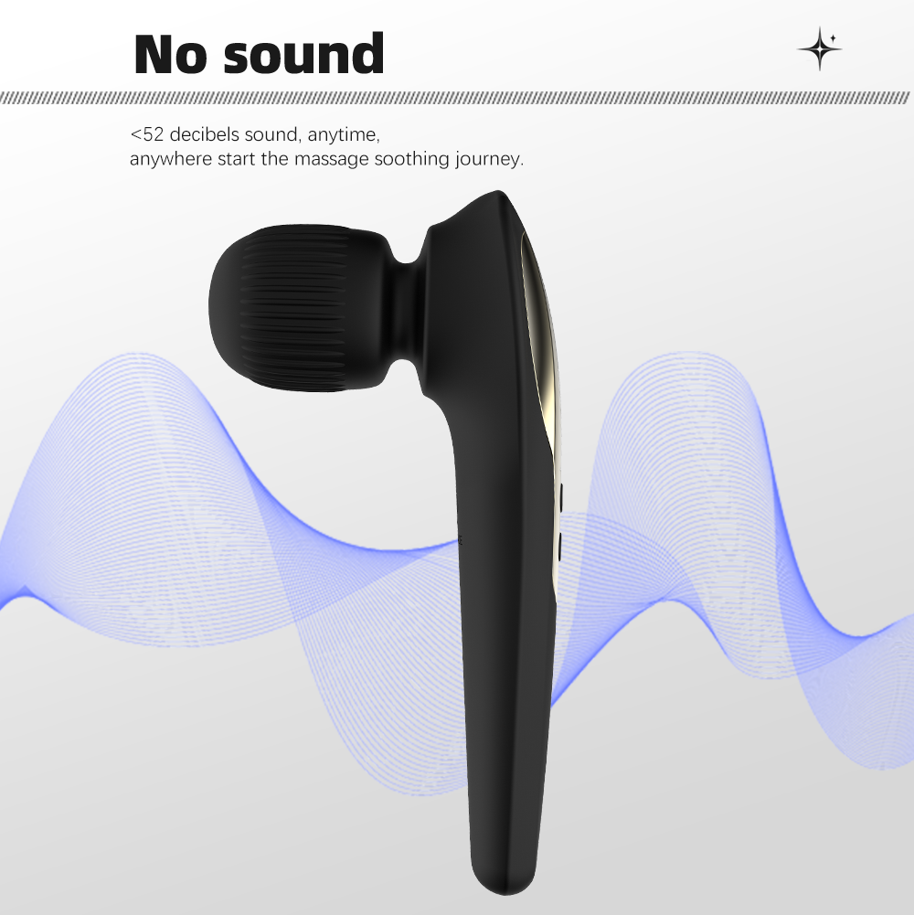 Upgraded Silicone Massage Small Wand Vibrator