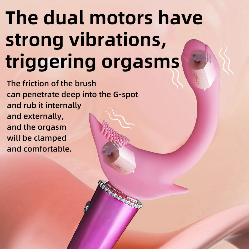 Diamond Swan Dual Motor G Spot Vibrator