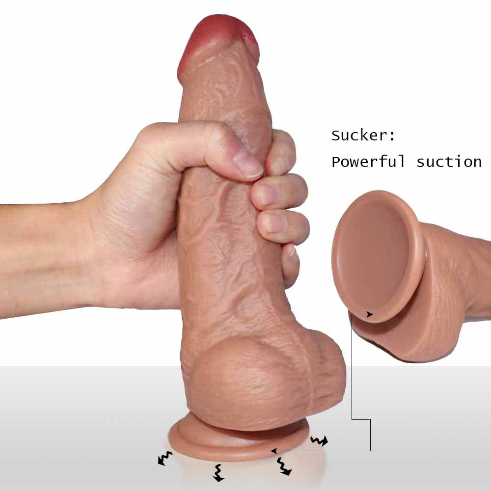 8 Inch Realistic Silicone Thick Big Dildo