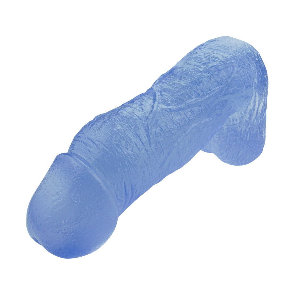 3 Inch Thick Big Blue Jelly Dildo