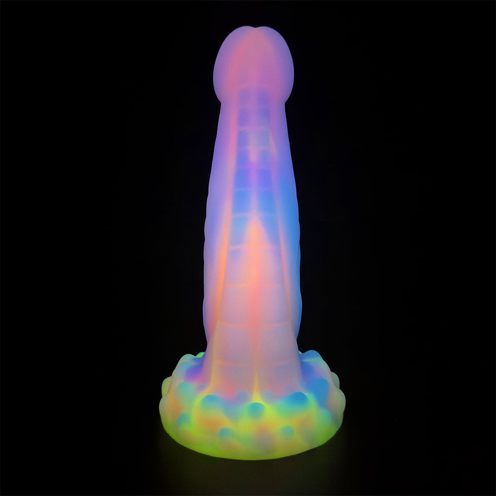 Soft Silicone Light up Fantasy Anal Dildo