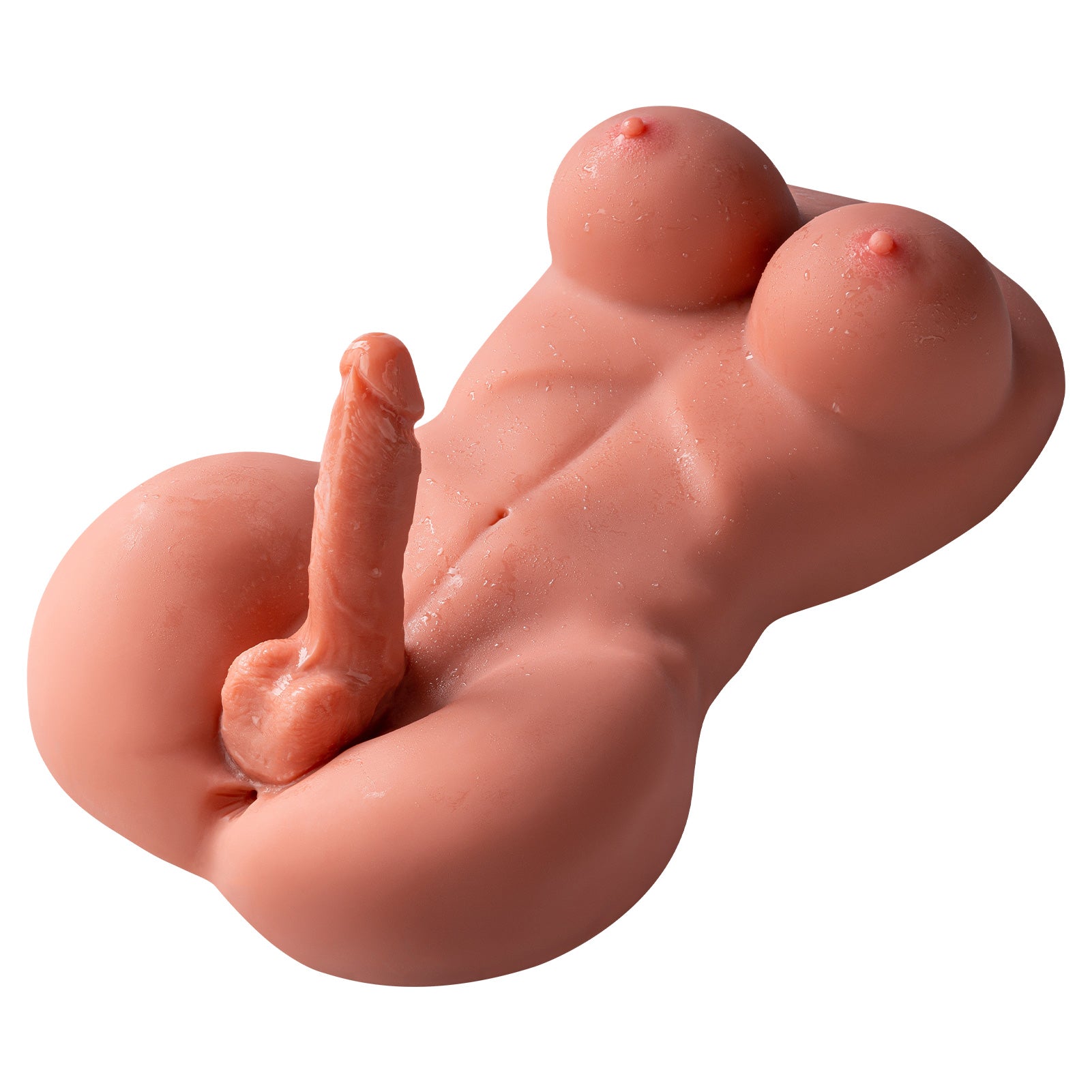 16Lb Shemale Torso Sex Toy With 6.6″ Dildo