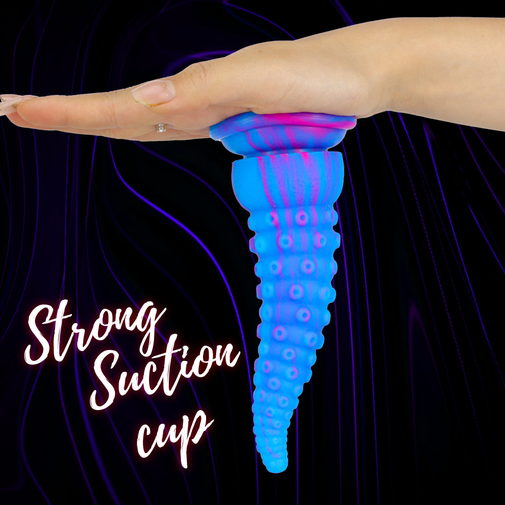Blue Creature Cock Tenticle Anal Dildo