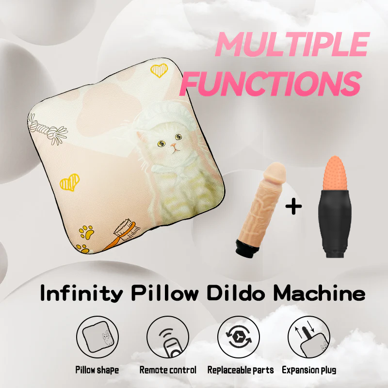 Pillow Dildo Discreet Sex Toy Machine