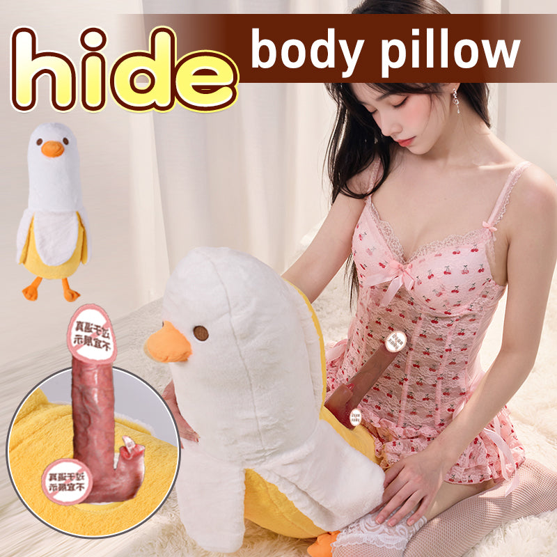 Banana Duck Plush Toy Discreet Dildo Thrusting Machine