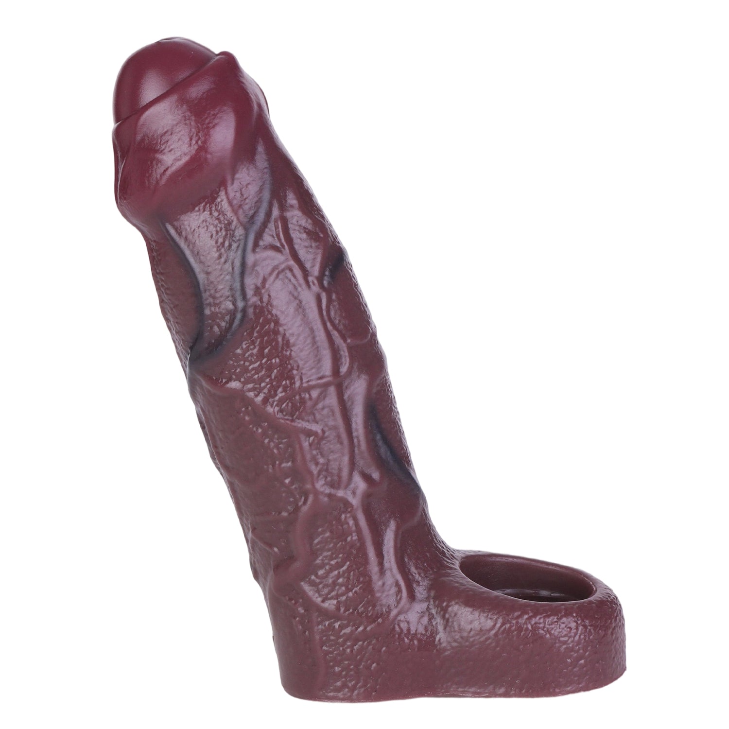 6 Inch Brown Foreskin Realistic Penis Sleeve