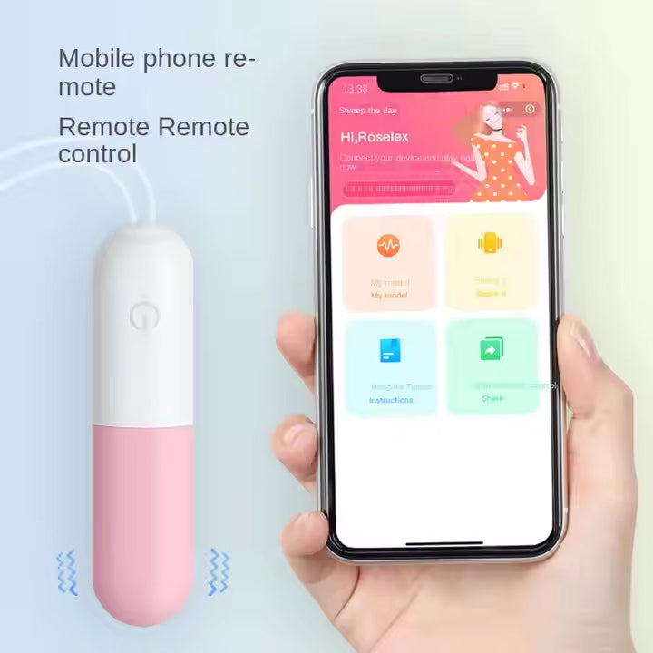 High Frequency Vibration Wireless Remote Control Mini Vibrator