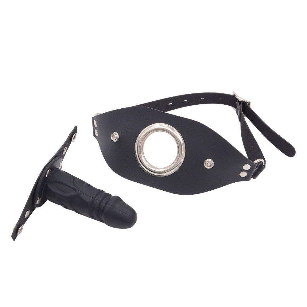 Custom BDSM Silicone Removable Bondage Dildo Gag