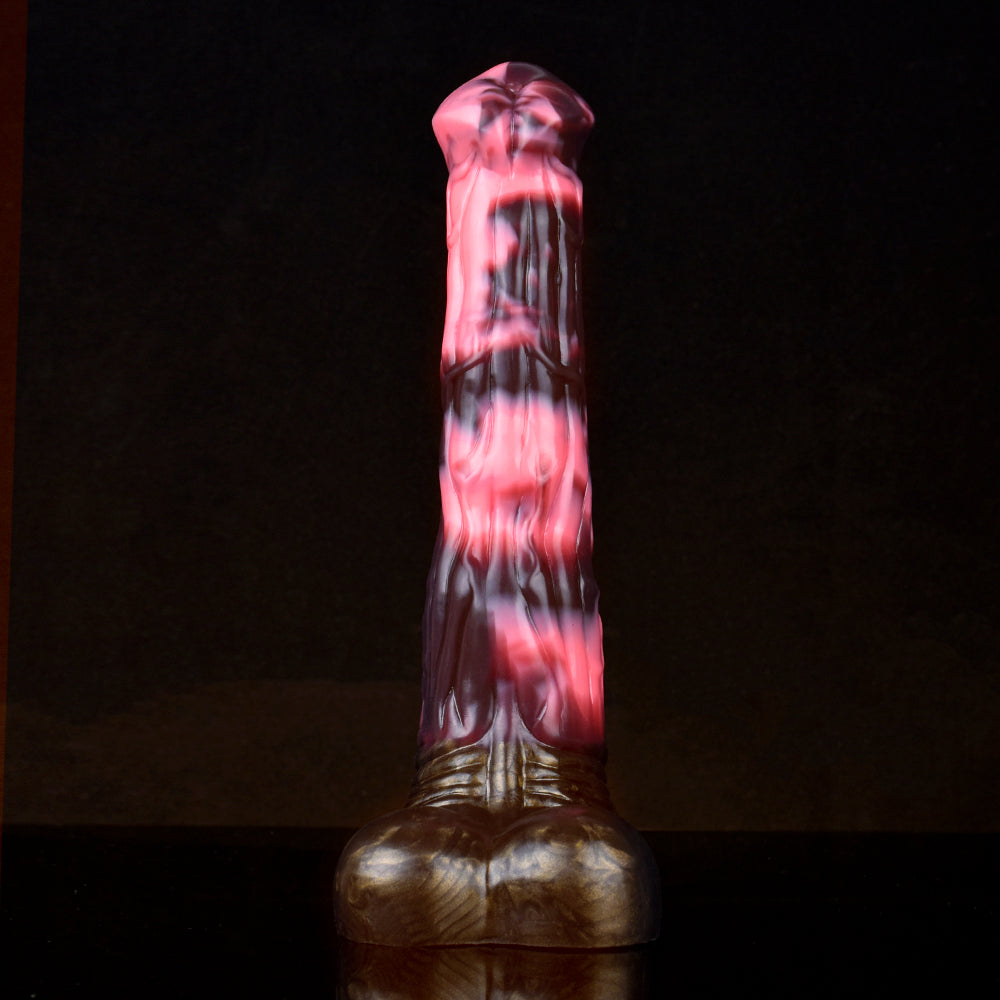 10 Inch Long Silicone Fantasy Horse Dildo