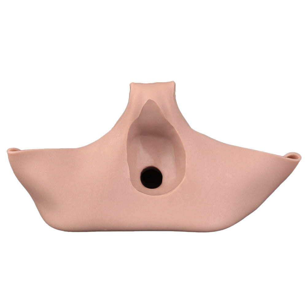 Hollow Silicone Male 7 Inch Dildo Panties